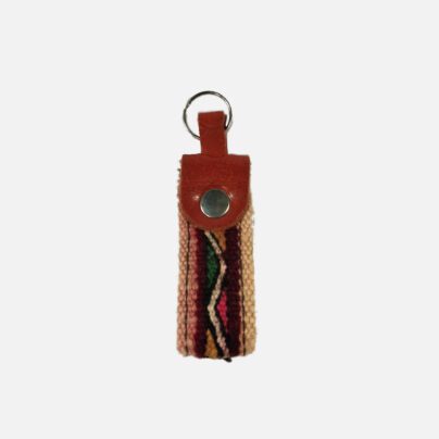 Llavero de kilim Artesanal Indian